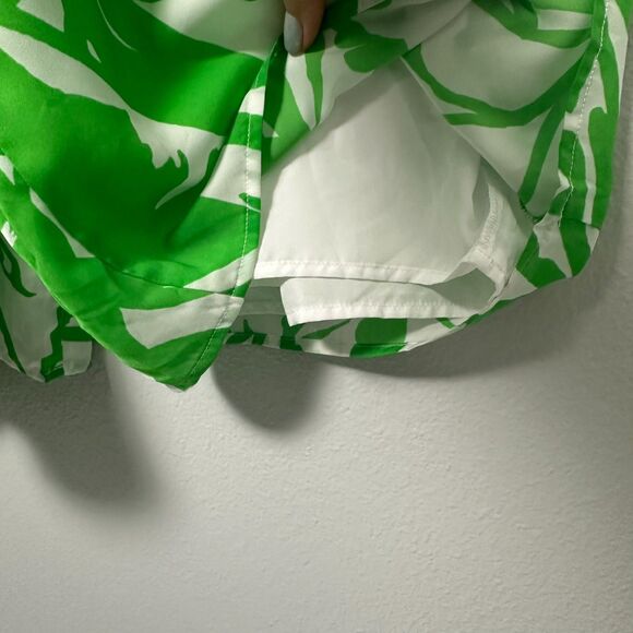 LILLY PULITZER Green White Boom Boom Jumpsuit Women’s Size 1X - Picture 15 of 16